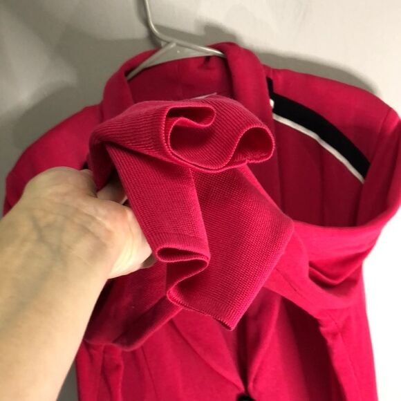 MISOOK EXCLUSIVELY one button knit blazer pockets size 1X - Picture 3 of 7